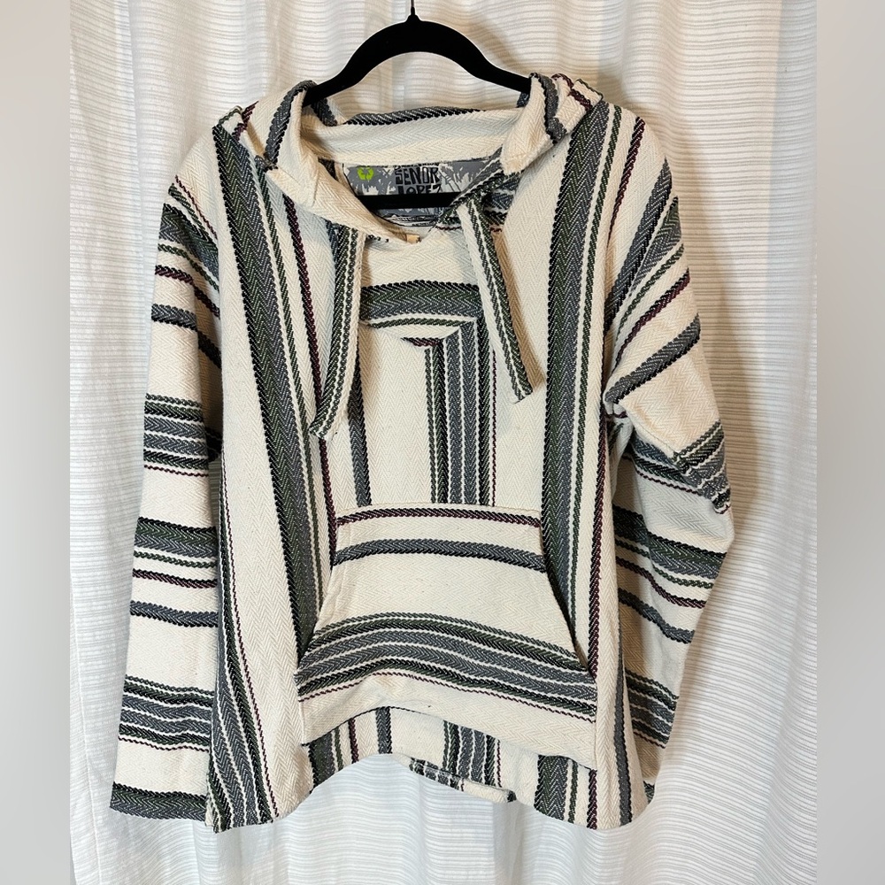 Orginal Senor Lopez Striped Baja Hoodie